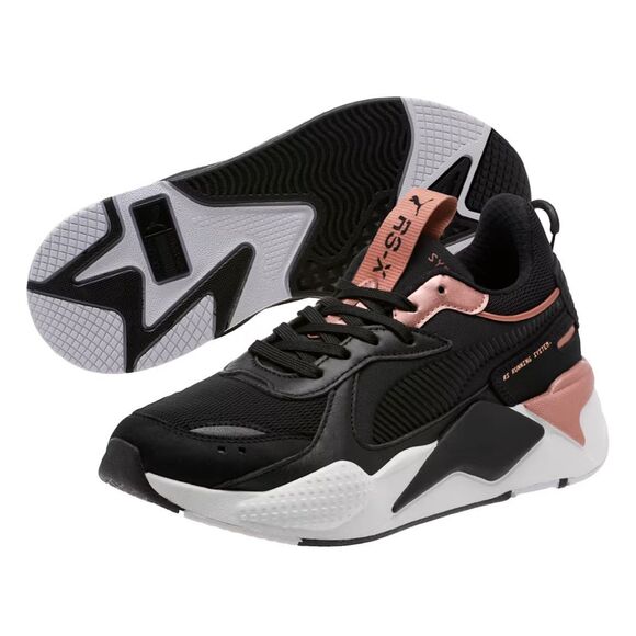 Puma RS-X Trophy Women’s Sneakers Black Rose Gold size 9.5 - Picture 2 of 11